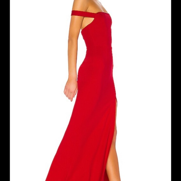 Lovers + Friends Dresses & Skirts - Lovers and Friends Caspian Red Gown XXS